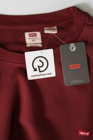 Мъжка блуза Levi's, Размер 4XL, Цвят Червен, Цена 79,92 лв.