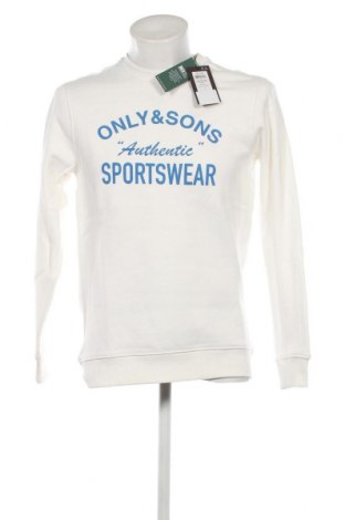 Herren Shirt Only & Sons, Größe S, Farbe Weiß, Preis € 8,79