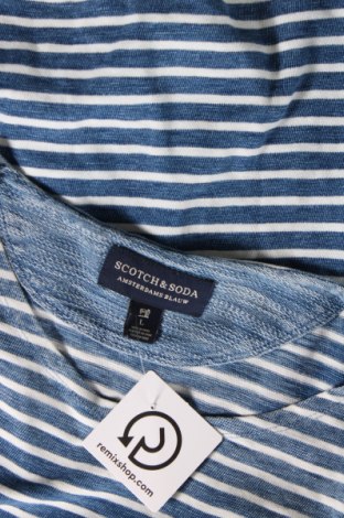 Мъжка блуза Scotch & Soda, Размер L, Цвят Син, Цена 63,92 лв.