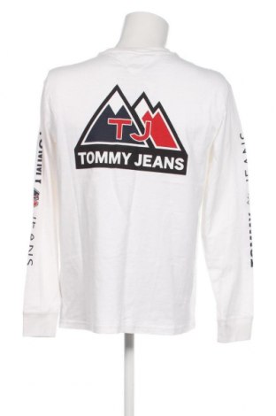 Bluză de bărbați Tommy Jeans, Mărime M, Culoare Alb, Preț 201,71 Lei