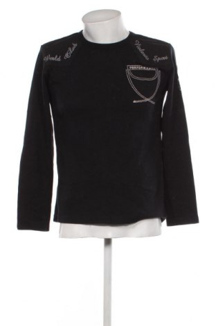 Ανδρική μπλούζα Violento, Μέγεθος L, Χρώμα Μαύρο, Τιμή 4,50 €