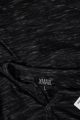 Ανδρική μπλούζα X-Mail, Μέγεθος M, Χρώμα Μαύρο, Τιμή 11,75 €