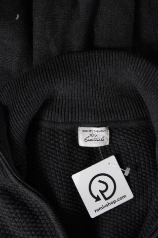Jachetă tricotată de bărbați Essentials by Tchibo, Mărime L, Culoare Gri, Preț 95,39 Lei