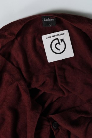 Herren Strickjacke Luciano, Größe L, Farbe Rot, Preis € 13,36