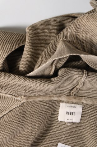 Jachetă tricotată de bărbați Redefined Rebel, Mărime M, Culoare Bej, Preț 63,16 Lei