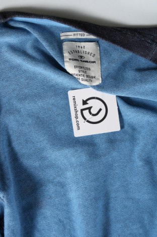 Jachetă tricotată de bărbați Tom Tailor, Mărime L, Culoare Albastru, Preț 23,68 Lei