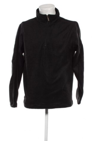 Ανδρική μπλούζα fleece Canda, Μέγεθος L, Χρώμα Μαύρο, Τιμή 3,70 €