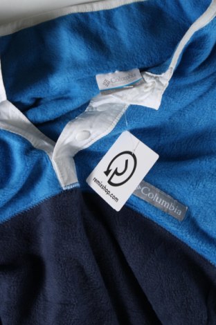 Herren Fleece Shirt Columbia, Größe M, Farbe Blau, Preis € 23,66