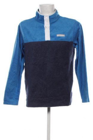 Herren Fleece Shirt Columbia, Größe M, Farbe Blau, Preis 23,66 €