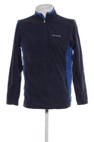 Мъжка поларена блуза Columbia, Размер M, Цвят Син, Цена 40,80 лв.