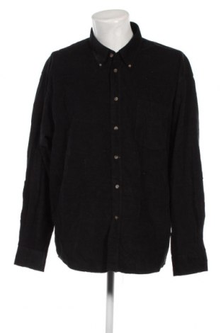 Ανδρικό πουκάμισο, Μέγεθος XXL, Χρώμα Μαύρο, Τιμή 10,76 €