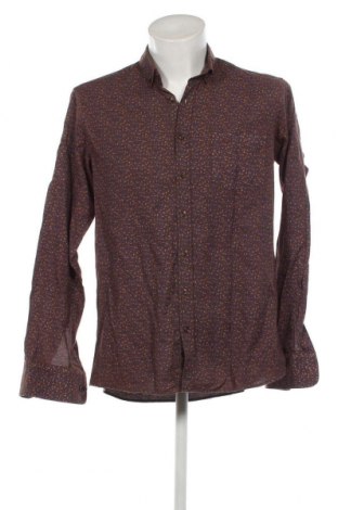 Ανδρικό πουκάμισο, Μέγεθος L, Χρώμα Καφέ, Τιμή 3,23 €