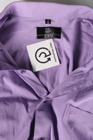 Herrenhemd, Größe XL, Farbe Lila, Preis 7,57 €