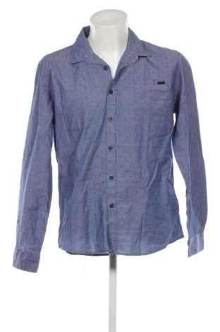 Ανδρικό πουκάμισο, Μέγεθος L, Χρώμα Μπλέ, Τιμή 3,23 €