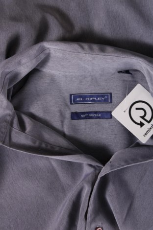 Herrenhemd, Größe M, Farbe Grau, Preis 7,06 €
