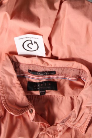 Ανδρικό πουκάμισο 21 Men, Μέγεθος XL, Χρώμα Πορτοκαλί, Τιμή 15,00 €