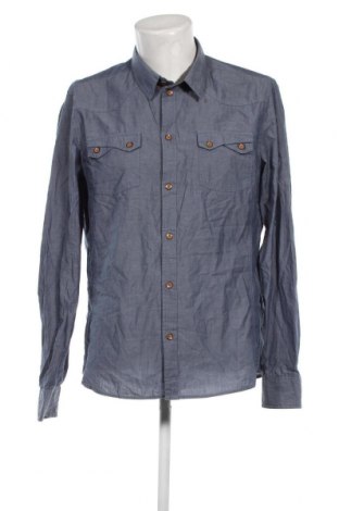 Мъжка риза 98-86, Размер XL, Цвят Син, Цена 20,40 лв.