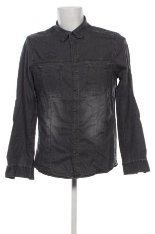 Ανδρικό πουκάμισο Angelo Litrico, Μέγεθος M, Χρώμα Γκρί, Τιμή 8,97 €