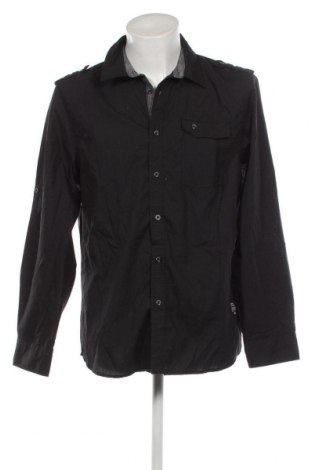 Ανδρικό πουκάμισο Angelo Litrico, Μέγεθος XL, Χρώμα Μαύρο, Τιμή 4,49 €