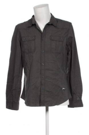 Ανδρικό πουκάμισο Angelo Litrico, Μέγεθος L, Χρώμα Γκρί, Τιμή 17,94 €