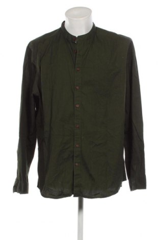Мъжка риза Angelo Litrico, Размер XXL, Цвят Зелен, Цена 17,40 лв.