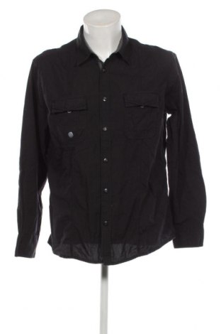 Ανδρικό πουκάμισο Angelo Litrico, Μέγεθος L, Χρώμα Μαύρο, Τιμή 10,76 €