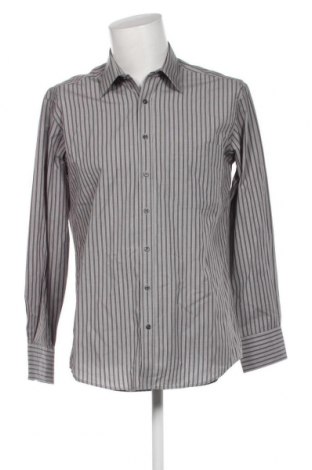 Мъжка риза Angelo Litrico, Размер M, Цвят Сив, Цена 14,50 лв.