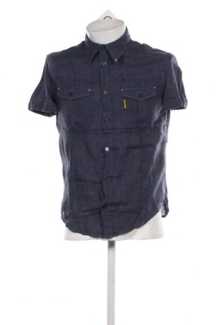 Мъжка риза Armani Jeans, Размер S, Цвят Син, Цена 103,00 лв.