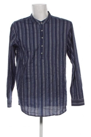 Ανδρικό πουκάμισο Atlas For Men, Μέγεθος XXL, Χρώμα Μπλέ, Τιμή 10,76 €