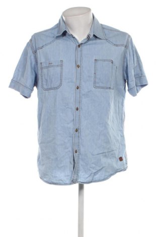 Ανδρικό πουκάμισο Authentic Clothing Company, Μέγεθος XL, Χρώμα Μπλέ, Τιμή 10,76 €