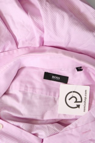 Ανδρικό πουκάμισο BOSS, Μέγεθος L, Χρώμα Ρόζ , Τιμή 51,66 €