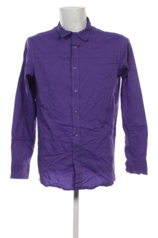 Ανδρικό πουκάμισο BP., Μέγεθος L, Χρώμα Βιολετί, Τιμή 12,62 €