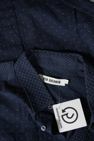 Herrenhemd Ben Sherman, Größe L, Farbe Blau, Preis € 27,55