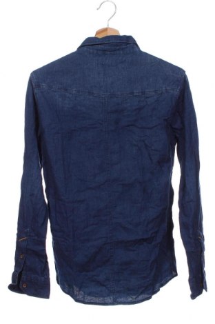 Ανδρικό πουκάμισο Bershka, Μέγεθος XS, Χρώμα Μπλέ, Τιμή 3,95 €