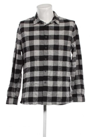 Ανδρικό πουκάμισο Bershka, Μέγεθος L, Χρώμα Πολύχρωμο, Τιμή 8,43 €