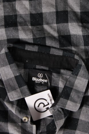 Herrenhemd Bizzbee, Größe L, Farbe Grau, Preis € 3,43