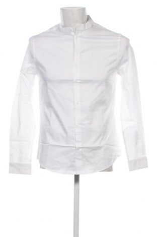 Мъжка риза Boohoo, Размер M, Цвят Бял, Цена 18,40 лв.