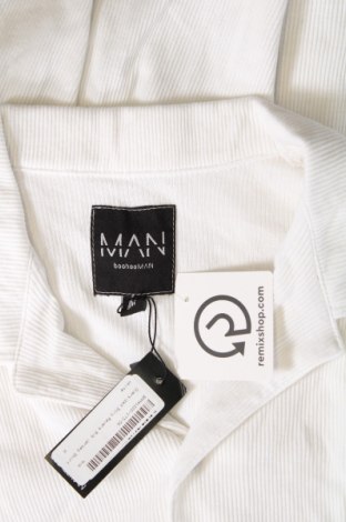 Мъжка риза Boohoo, Размер M, Цвят Бял, Цена 46,00 лв.