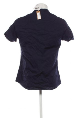 Мъжка риза Boohoo, Размер L, Цвят Син, Цена 46,00 лв.