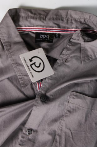 Мъжка риза Bpc Bonprix Collection, Размер L, Цвят Сив, Цена 14,96 лв.