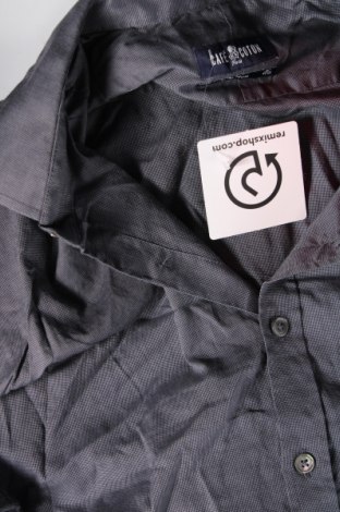 Мъжка риза Cafe Coton, Размер L, Цвят Сив, Цена 11,56 лв.