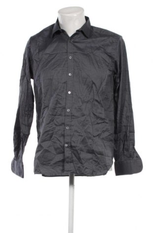 Ανδρικό πουκάμισο Cafe Coton, Μέγεθος L, Χρώμα Γκρί, Τιμή 12,62 €