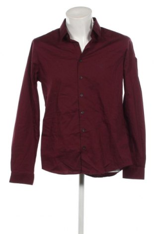 Мъжка риза Calvin Klein, Размер L, Цвят Червен, Цена 62,00 лв.