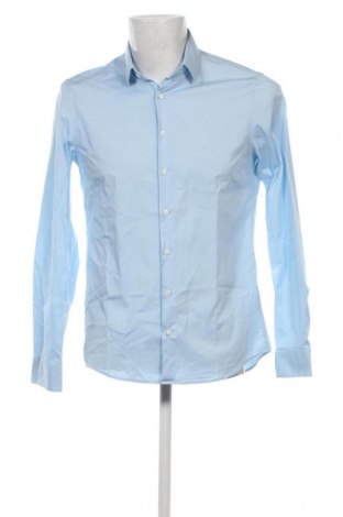 Herrenhemd Calvin Klein, Größe L, Farbe Blau, Preis 43,30 €