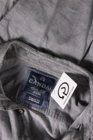 Ανδρικό πουκάμισο Canda, Μέγεθος XXL, Χρώμα Γκρί, Τιμή 8,79 €
