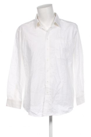 Ανδρικό πουκάμισο Canda, Μέγεθος XL, Χρώμα Λευκό, Τιμή 10,76 €