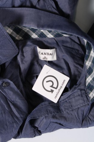 Мъжка риза Canda, Размер XL, Цвят Син, Цена 14,21 лв.