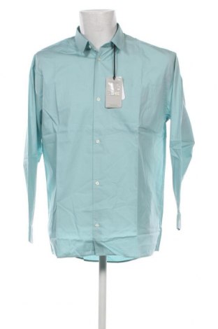 Мъжка риза Carhartt, Размер M, Цвят Син, Цена 93,60 лв.