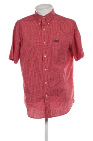 Ανδρικό πουκάμισο Chaps, Μέγεθος L, Χρώμα Κόκκινο, Τιμή 9,00 €