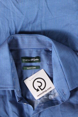 Ανδρικό πουκάμισο Charles Vogele, Μέγεθος M, Χρώμα Μπλέ, Τιμή 8,79 €